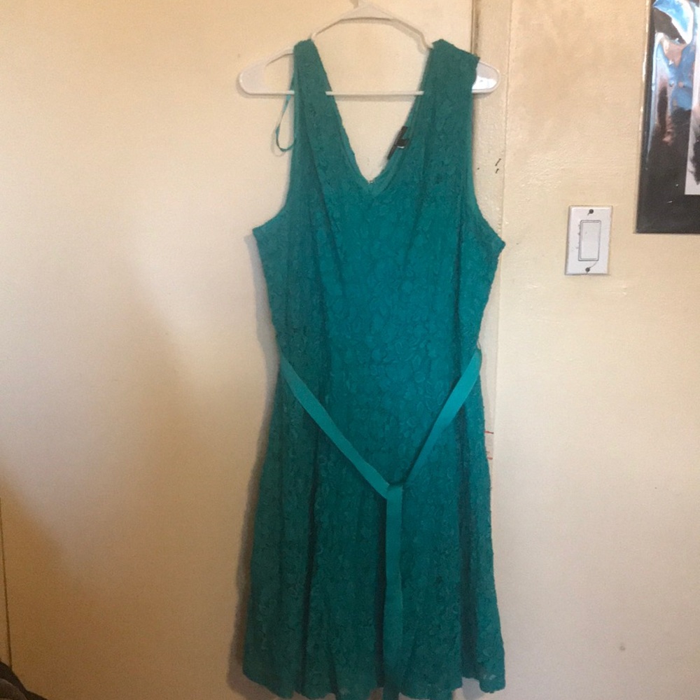 Green dress 👗